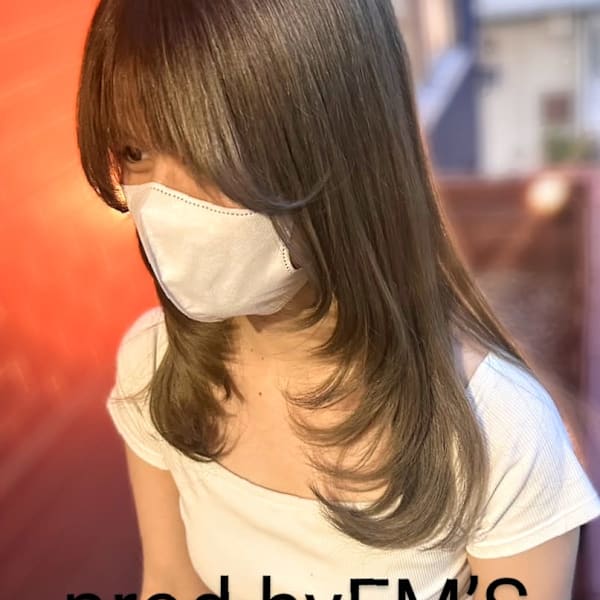 前髪カット／ブリーチ／その他|ヘアー&エステ EM’S 【町屋】