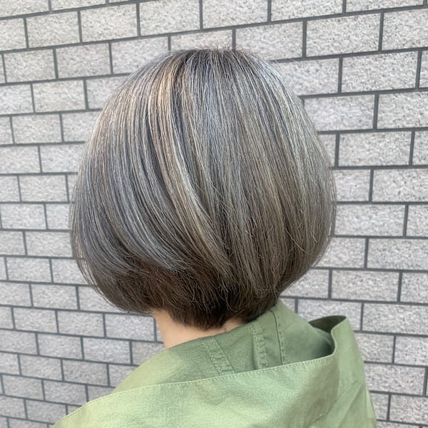 グレイカラー 白髪染め 白髪ぼかしも|sie by KENJE