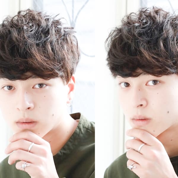 メンズパーマが得意なお店！お洒落なスタイル、ご提案します♪|egerie