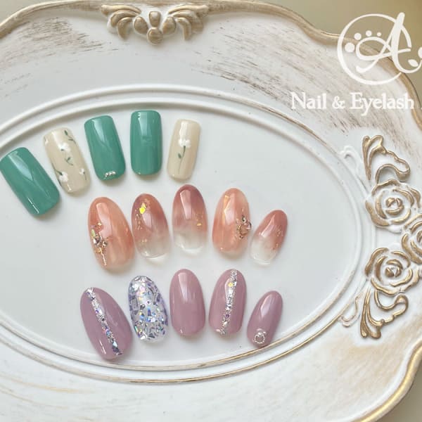 定額コースでお得にネイルを楽しめます♪|Nail&Eyelash Alcea 上野御徒町店
