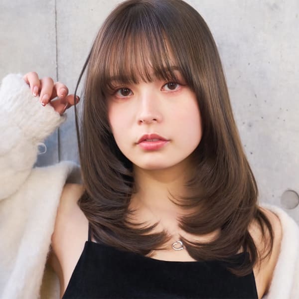 【カット+トリートメント¥4,400】顔周りで印象が決まる、一人ひとりに似合う似合わせスタイル☆|u nagoya