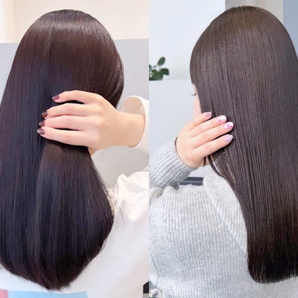 【瀧本さん】提案の縮毛矯正&髪質改善は柔らかな質感で巻き髪も楽しめる♪|K-two あべのキューズモール店【ケーツー】