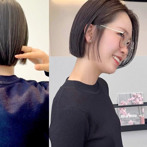 大人ボブが得意な【和泉さん】♪うねりが気になる方は髪質改善がおすすめ◎|K-two あべのキューズモール店【ケーツー】