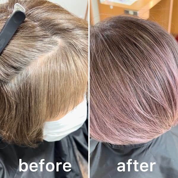 新時代の脱白髪染め 白髪は、隠す時代から魅せる時代に!! 髪年齢を若返らせる白髪ハイライト |duFaBle
