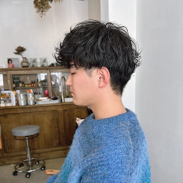 男性のお客様も寛げる空間|quii