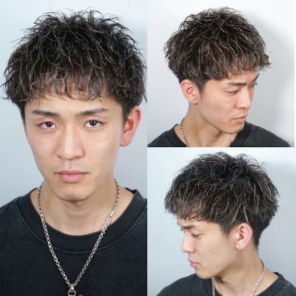 パーマが得意なサロン|ヒロ銀座 バーバーショップ 札幌本店【HIRO GINZA BARBER SHOP】