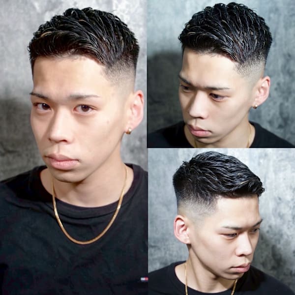 【大人気バーバースタイル】男らしさ爆上げです!清潔感とデザイン性を兼ね備えている理容室の究極の技術!|ヒロ銀座 バーバーショップ 札幌本店【HIRO GINZA BARBER SHOP】