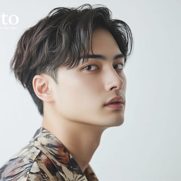 パーマが得意なサロン◎メンズカット＋パーマ＋marbb＆マッサージヘッドスパ￥10,280|porto produced by teatro hair salon