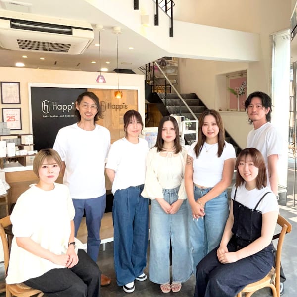 経験豊富なスタッフが居心地の良い空間を提供します♪|Happis