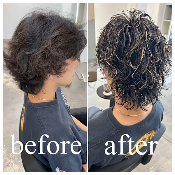 岡崎市メンズカラー|ブリーチ・ダブルカラーもお任せ|Nake