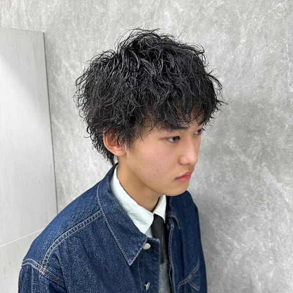 【メンズパーマ】特別クーポン有◎メンズカット+パーマ¥8,800|Ardore【アルドーレ】