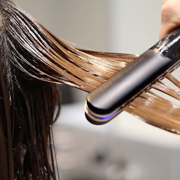 "超音波アイロン" CARE PRO（ケアプロ）導入店舗♪|tocca hair＆treatment 溝の口店