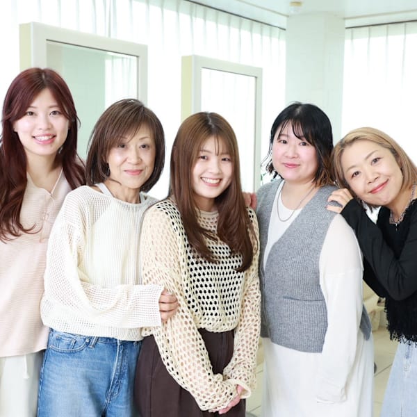 女性スタイリストが多いサロン♪|tip・top 清瀬店