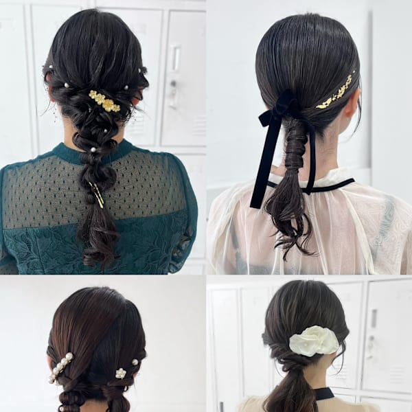 【仙台駅1分】結婚式、ライブセット、ちょっとしたアレンジから特別な日のヘアセットにもおすすめ◎|NeF