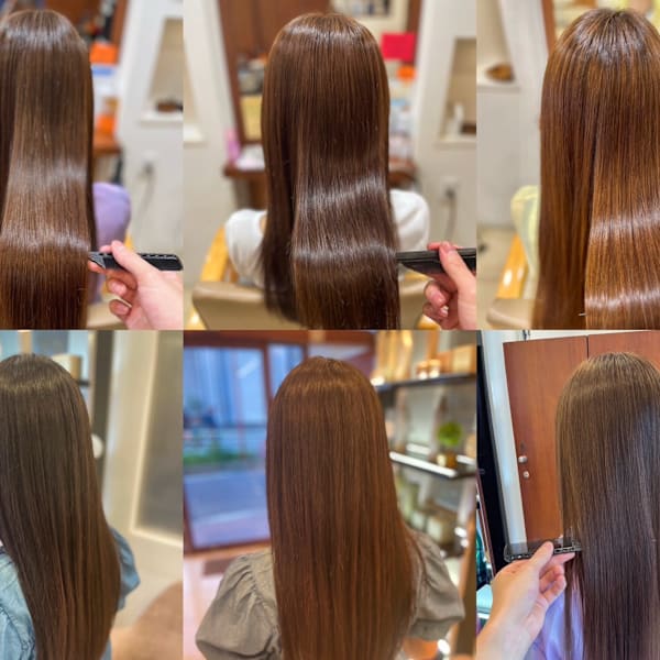《指通りなめらか◎》髪質改善トリートメント◆お客様一人一人のダメージに合わせたヘアケアをご提案♪|美粧ほそや 反町店