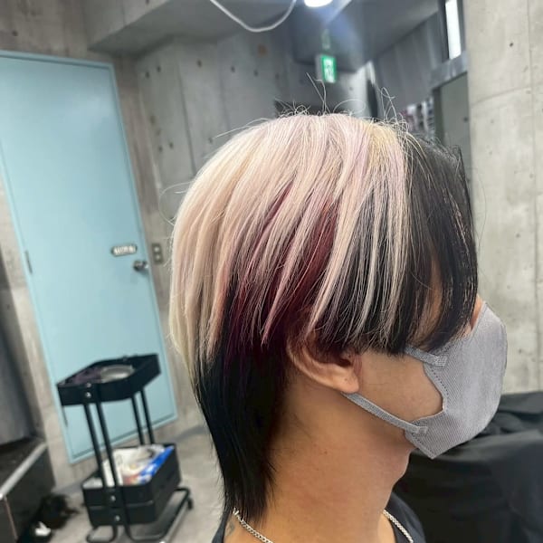 トレンドのウルフカットで、あなたの個性を最大限に引き出す"盛れる"スタイルを提案!|Re.(by INK.) 渋谷 ハイトーン/ウルフカット/デザインカラー/髪質改善