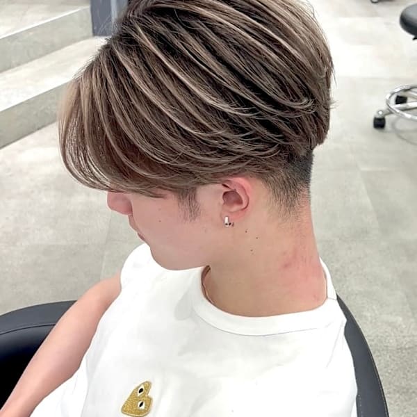 堀江駅近!メンズヘアに特化したプロが、トレンド×清潔感で好感度UPスタイルを提案。|CIERA.堀江ダブルカラー/ハイライト/バレイヤージュ