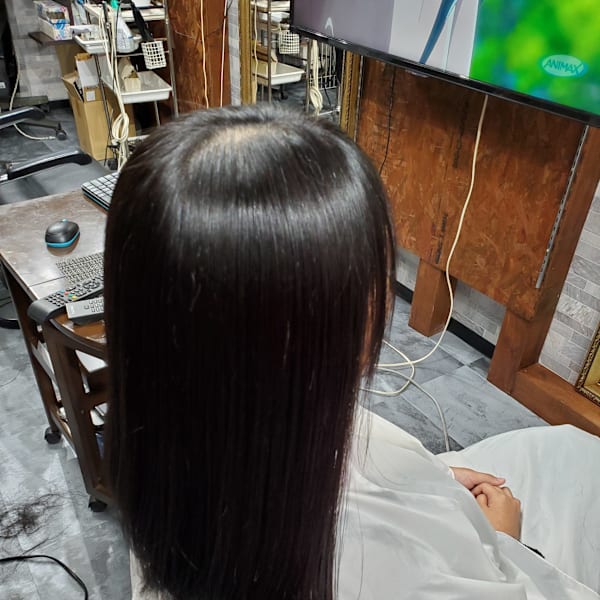 プレミアムケラチン+美髪チャージアミノ酸縮毛矯正＆カット|HAIRSTORY Lissajous