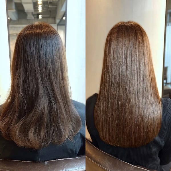 カラーと髪質改善が同時にできる!!次世代の髪質改善カラーでツヤツヤに◎|Maison Cashmiya