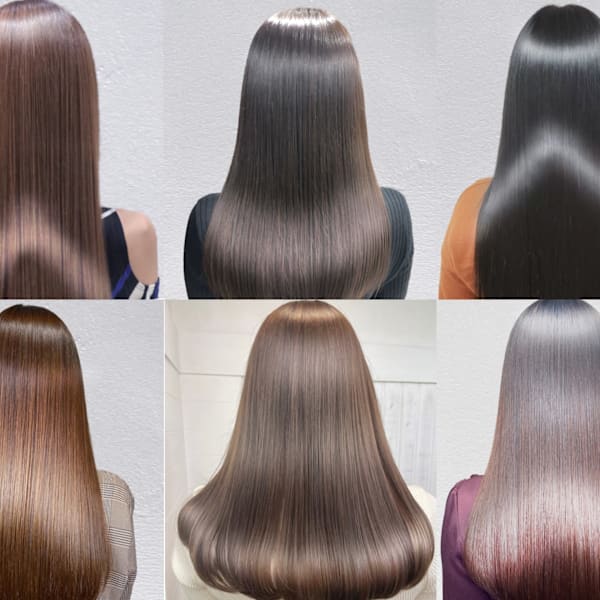 *髪質改善/縮毛矯正/酸性ストレート*お悩みと癖に合わせて薬剤をCHOICE♪髪をいたわり自然な質感|N°Elune 秋田店