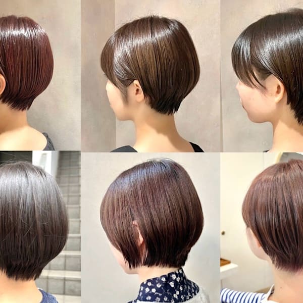 【360°可愛いシルエット】カット技術の高さが◎可愛さの中に大人らしさを感じるショートスタイルをご提|FACE。石川町