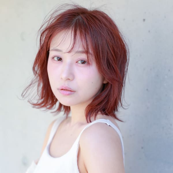 イルミナカラーで今までできなかった外国人風カラーをダメージを感じさせない、ツヤ感たっぷり♪|Menon