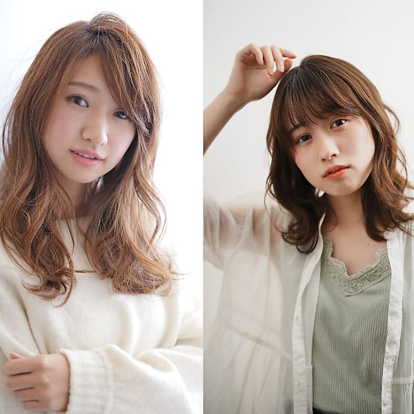 ミディアム・ロングヘアのカットが得意なサロン|chill out 塚口本町店