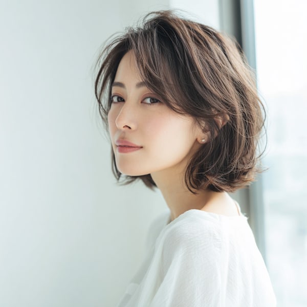 －5歳見えを叶える艶色。大人の髪悩みに効く、ハリ・コシが蘇るカラー。|hair green百合ヶ丘