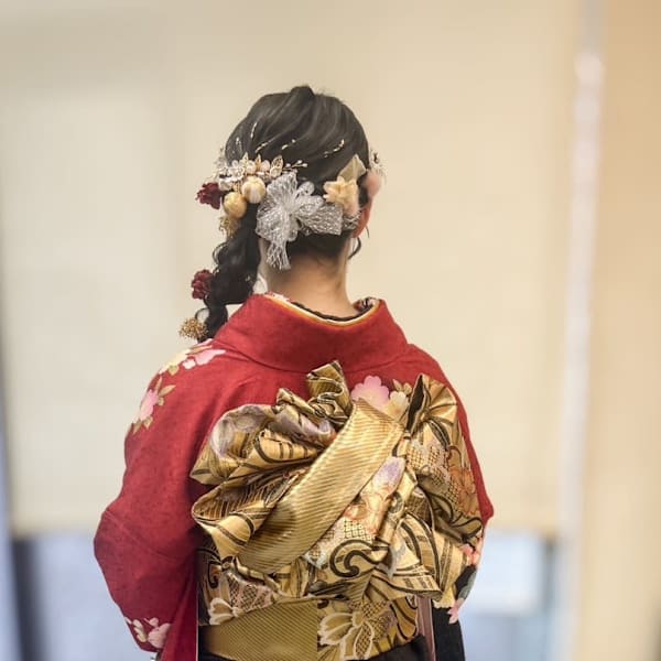 着物着付ヘアセット・・・各種セレモニーのお支度に！休日、早朝もご相談下さい|Hair Salon Lashic...らしく
