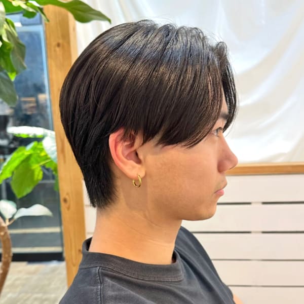 【メンズ縮毛矯正】が得意な美容室です。くせ毛のお悩み、ピンピンしすぎない自然な仕上がりもお任せ下さい|Hair Salon Mimosa Works