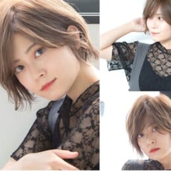 ショートヘアのカットが得意なサロン|美容室Glimpse中津本店