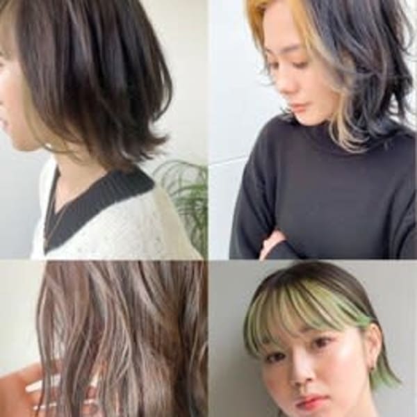 デザインカラーが得意なサロン|美容室Glimpse中津本店