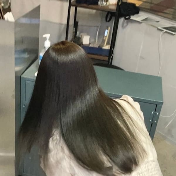 縮毛矯正、ストレートが得意なサロン|lok 高田馬場【ロク】