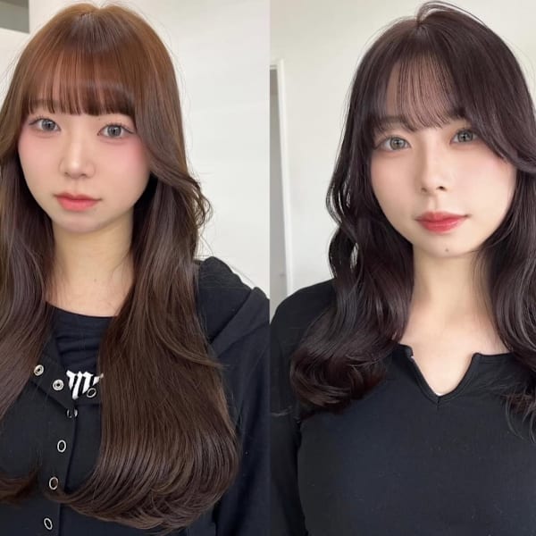 ダメージレス×ナチュラルカラーが得意なサロン★カットカラー7000円～“透明感×ツヤ”|Nought etre 西金沢