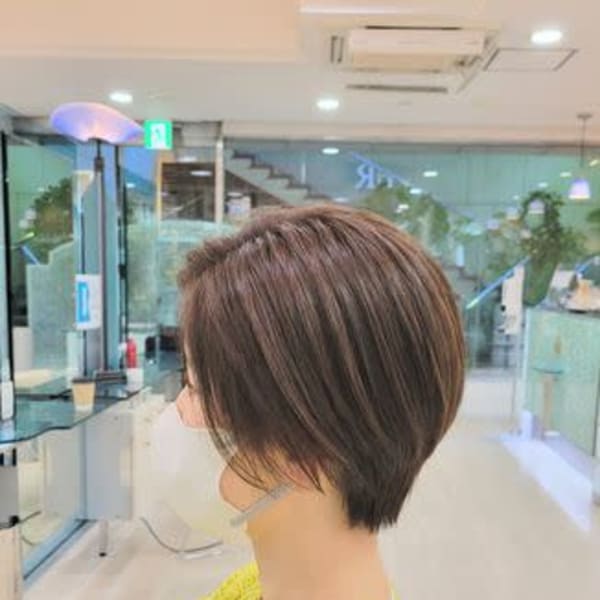 ショートヘアのカットが得意なサロン|QUARTER 春日・後楽園