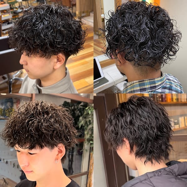 ビジネスも休日も決まる。扱いやすさを極めた最新メンズパーマ特集|GORILLA BISCUITS