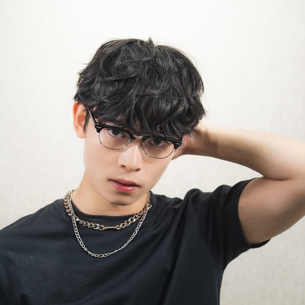 大人気のシャドウパーマ◎柔らかく、落ち着いた雰囲気が人気です＊|メンズサロンTect by Ash吉祥寺