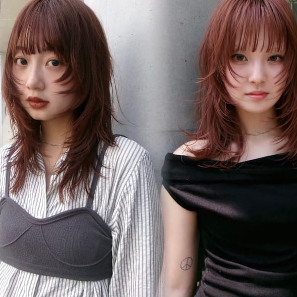 デザインカラーの得意なサロン|Loely by Louwe 立川 前髪カット/髪質改善/韓国/レイヤー