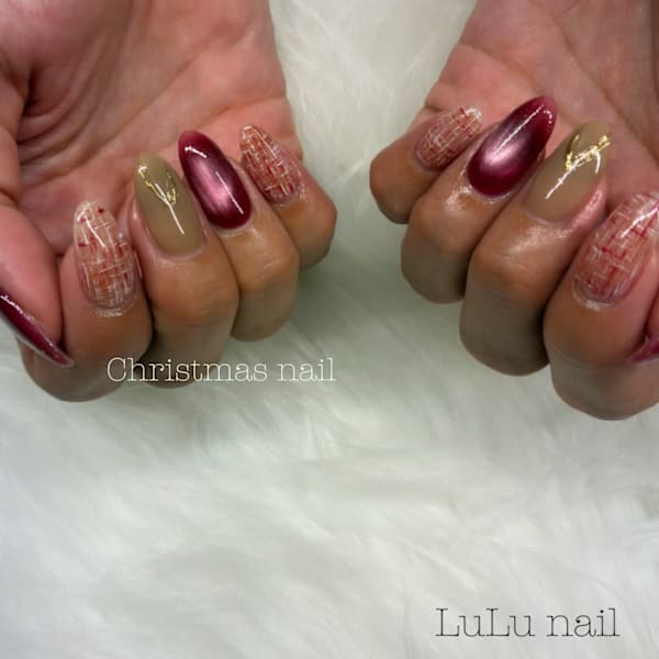クリスマス限定定額ネイル|LuLu beauty labo【ルルラボ】