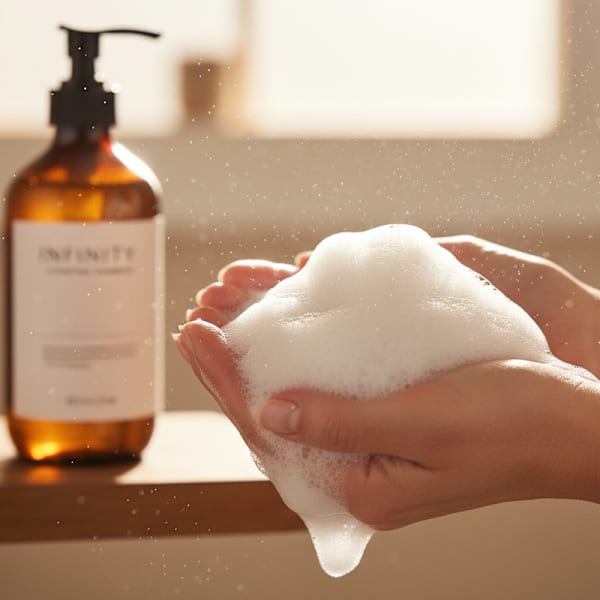 🚿 【冬の美髪ルールその１】「洗う」を変えるだけで髪は変わる！乾燥に勝つシャンプー術|Infinity 蔵前