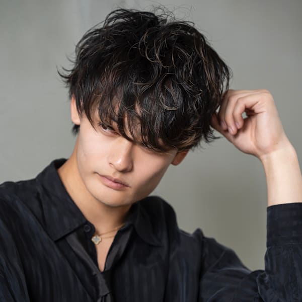 【*パーマ特化サロン◎セットが苦手な方も、自然でオシャレなスタイルを長時間キープ*】|MEN'S SOURCE 天王寺阿倍野【メンズサロン ソース テンノウジアベノ】