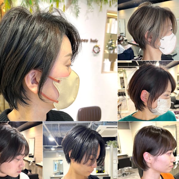 【似合わせショートカット】雰囲気をガラッと変えるイメージチェンジ☆オトナカワイイ自分に出会える◎|unpeu hair 二条店