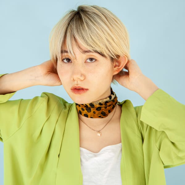 《ケアブリーチカラー》でなりたいヘアカラーに♪|MERCI