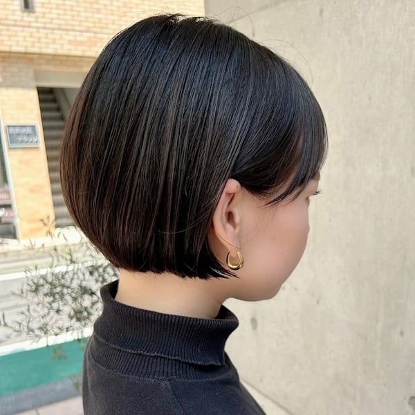 顔まわりの小顔カットで収まりの良いショートカットが得意|abinto 武蔵小杉 by rcid