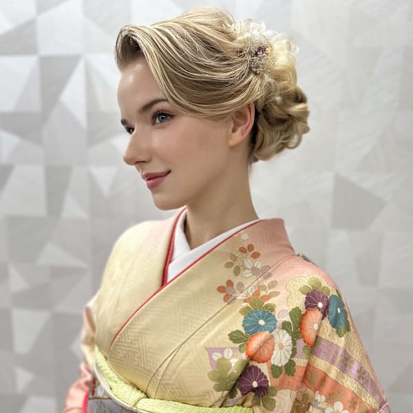 和装ヘアメイクはお任せください!銀座18年の技を受け継ぐ姉妹店が大切な一日を美しく仕上げます!|LE MIEUX de precious