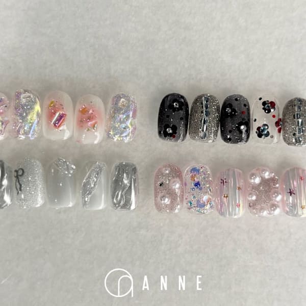 毎月様々なトレンドアートが登場！豊富なサンプルから選べる◎|ANNE 渋谷店【アンネ】