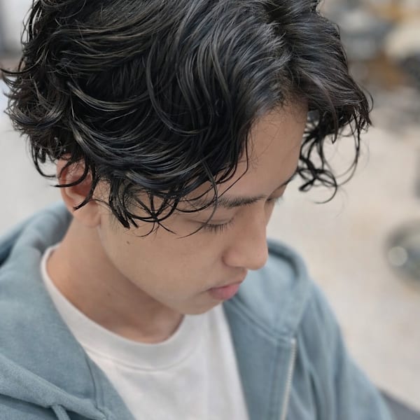 【ラフでも決まる、メンズパーマ】|THREE NINE