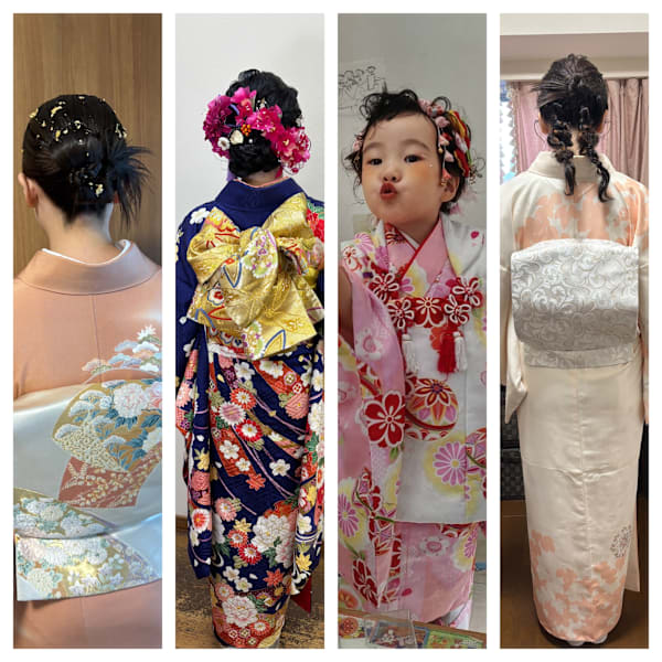 【早朝6:00〜予約可】着付けお任せください♪|美容室ブロッサム