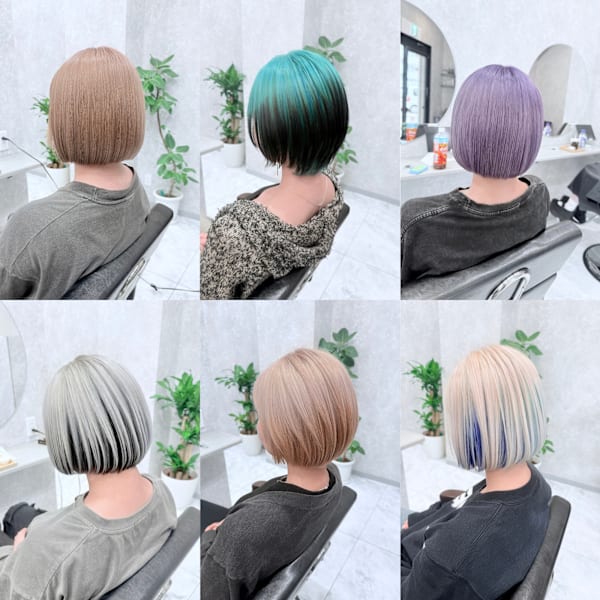 再現性・もちが良いカットが得意なサロン|kamiiro ハイトーン/ブリーチ/ダブルカラー/髪質改善