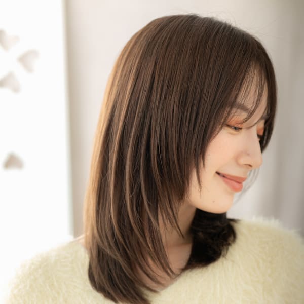 ★縮毛矯正のこだわり★　手触りの良さに驚きの声！髪質が変わってクセが気になり始めた方も◎上尾|COVER HAIR 【カバーヘア】 上尾/上尾西口店